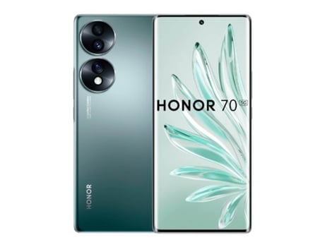 Smartphone HONOR 70 5G Dual Sim 8Gb Ram 256Gb Verde Emerald Green