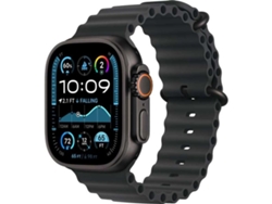 Apple Watch Ultra 2 de titanio negro de 49 mm y 4 g con correa en negro océano (2024)