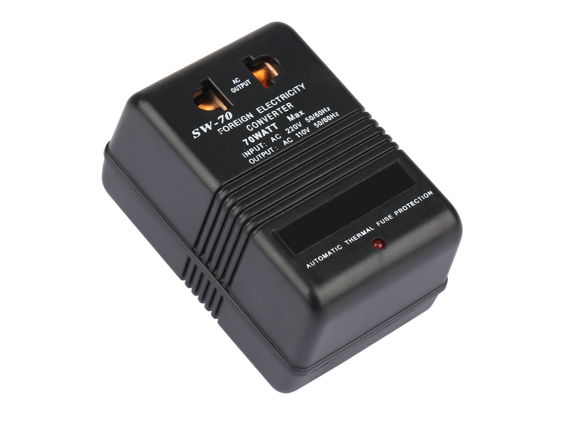 Convertidor De Voltaje Transformador Reductor De Tensión 70w