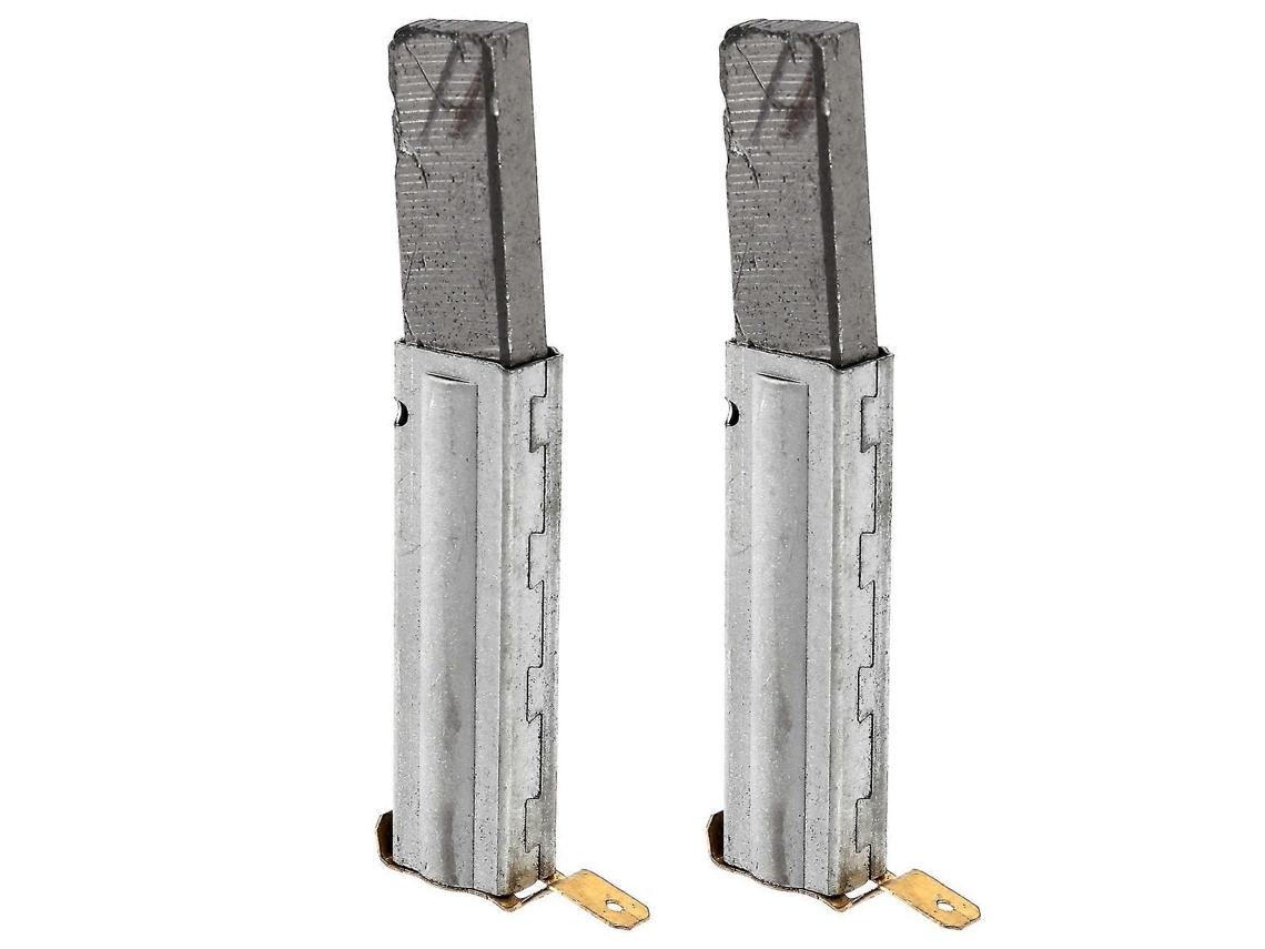 2 piezas de escobillas de carbón universales compatibles con el motor de la aspiradora Baiyun