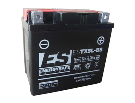 Batería para Moto ENERGY SAFE ESTX5L-BS 12V/4AH
