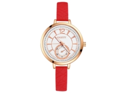 Reloj De Moda Para Mujer Hannah Martin, Acero Inoxidable, Resistente Al Agua, Correa Ajustable.