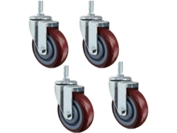 Ruedas Giratorias Freno Para Muebles Ideal Para Uso