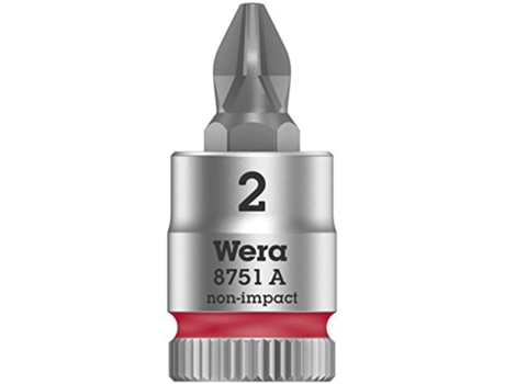 Llave de Vaso INDOOSTRIAL Wera Rojo (PH 2 x 28 mm)