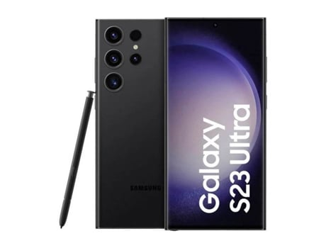 Smartphone SAMSUNG Galaxy S23 Ultra 5G (8 GB - 256 GB - Negro)