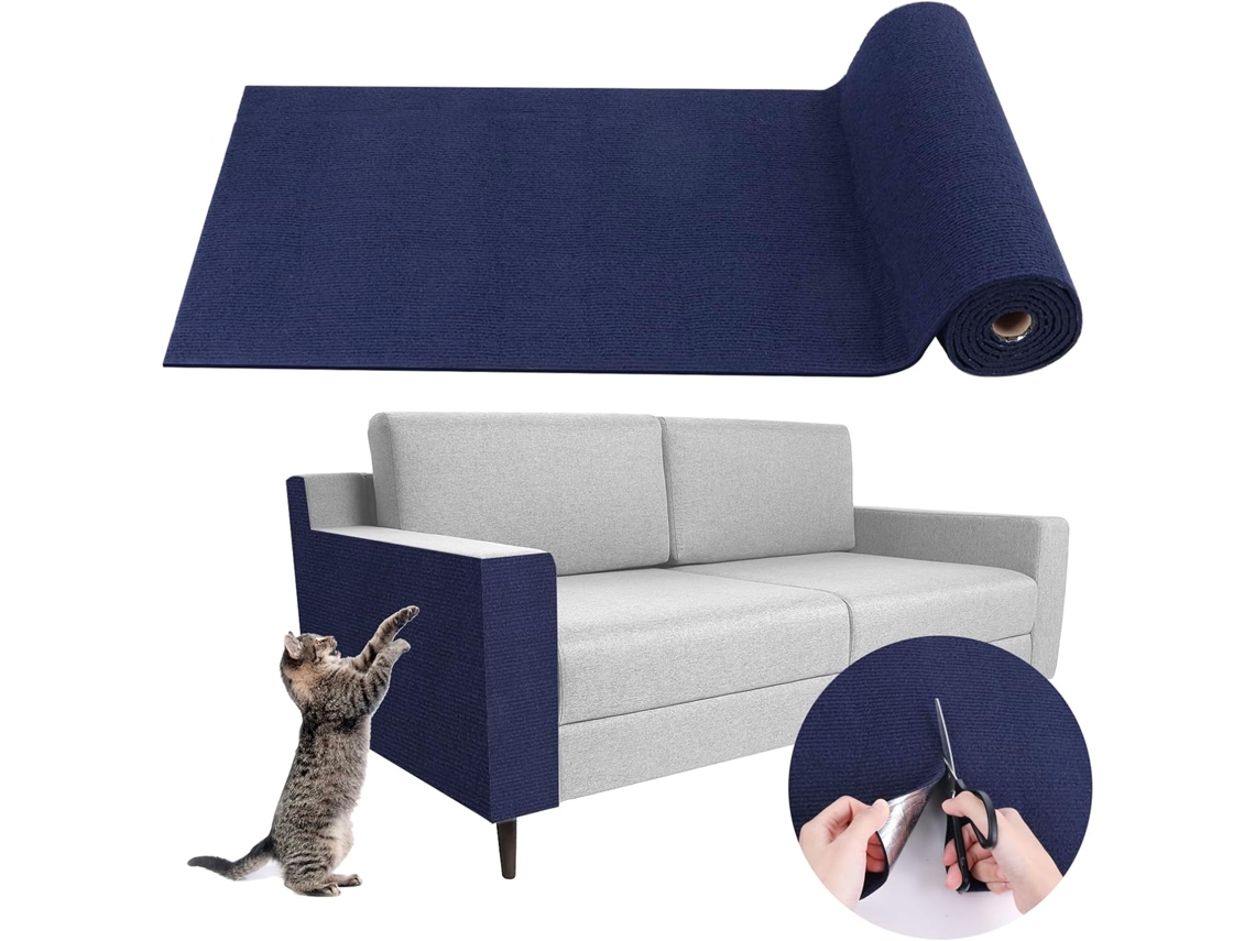 Alfombra Autoadhesiva Recortable, Protector De Muebles, 78,7 Pulgadas X 15,8 Pulgadas. Panoona