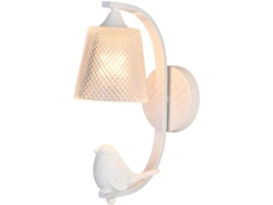 Elegante Aplique Led De Pared Para Salón O Dormitorio, Diseño Blanco.