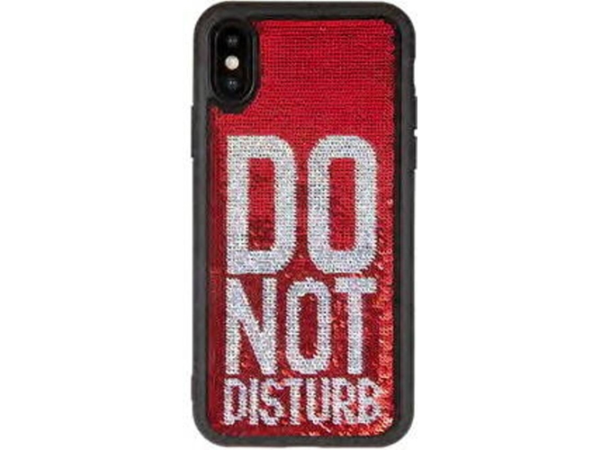 Carcasa iPhone X, XS BENJAMINS Disturb Rojo