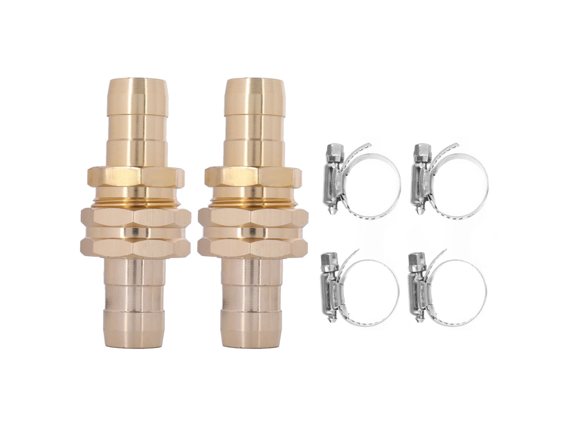 Conectores De Reparación De Manguera De Agua De Aleación De Aluminio G3/4 Con Abrazadera Para Jardín.