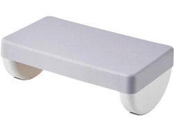 Ajustable Reposapiés Oficina, Ergonómico Multicolor Hogar Gris Claro