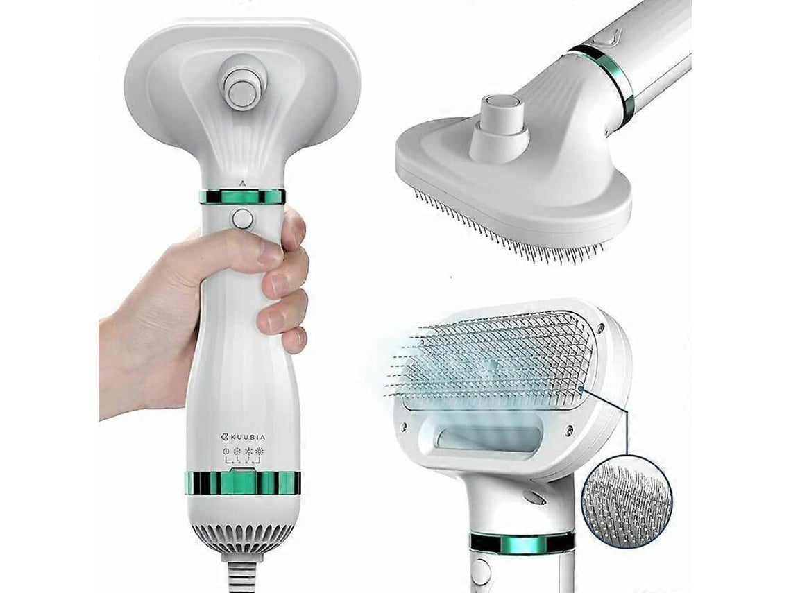 Rebe-secador De Cabelo Para Cães E Gatos 2 Em 1 Com Pente Alisador, Portátil, Silencioso, Temperatura Ajustável Para Groomin