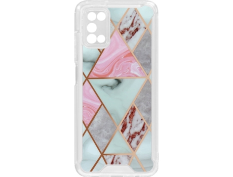 Carcasa Samsung Galaxy A03s AVIZAR Híbrido con Esquinas Reforzadas Rosa