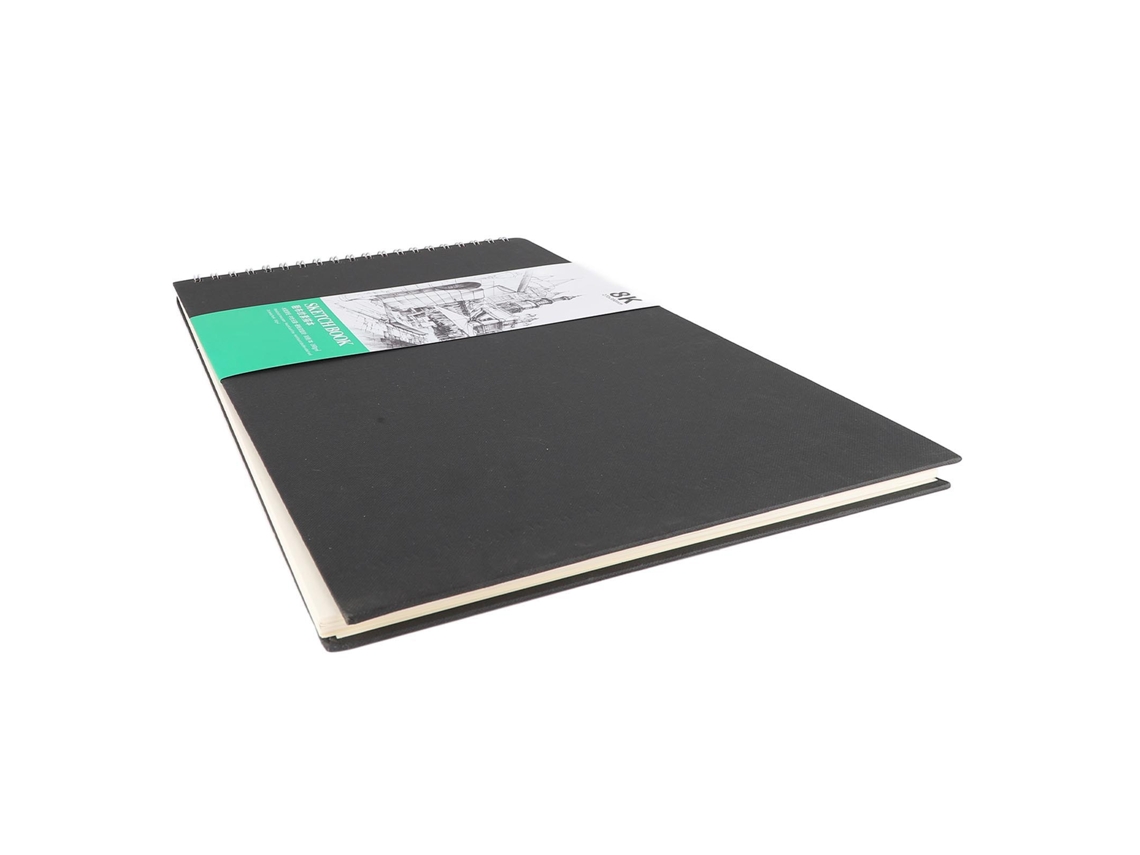 Cuaderno De Bocetos, Técnica Mixta, Papel Libre De Ácido, Encuadernación En Espiral, Respaldo Rígido.