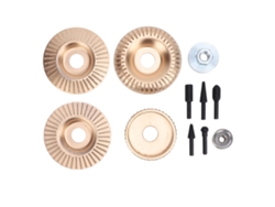 Juego De Discos Para Tallar Madera Para Amoladora Angular De 4 A 4,5 Pulgadas Con Brocas Rotativas.