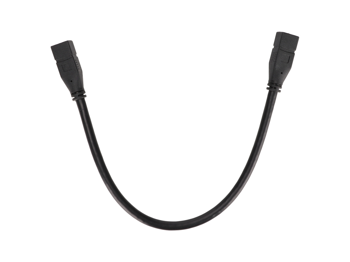 Cabo Mini Dp 0.3m Fêmea Para Fêmea Extensão Teste Displayport Adapter Plug And Play Para Computador