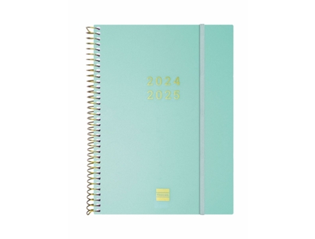 Agenda FINOCAM Turquesa A5 15,5 x 21,2 cm 2024-2025