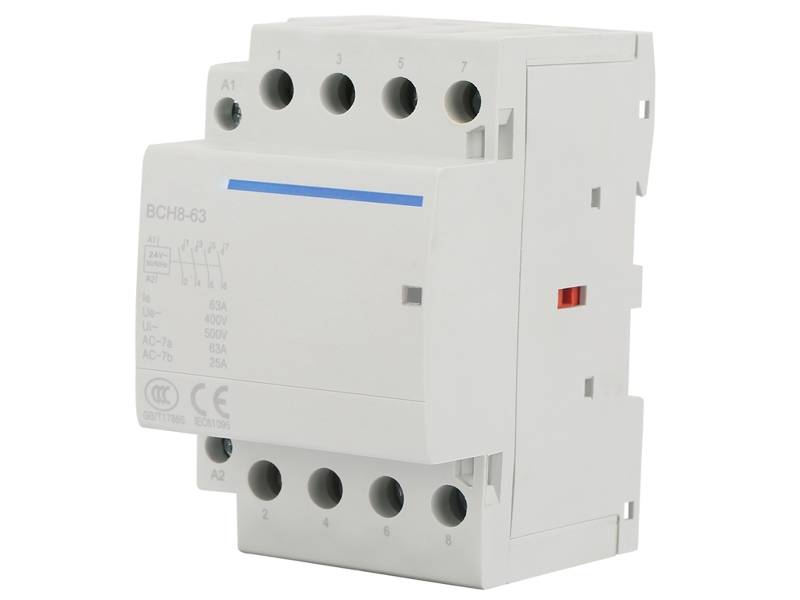 Veloriskku-contacto De Ca Doméstico 4p 63a 24v/230v 50/60hz 4no (24vca)