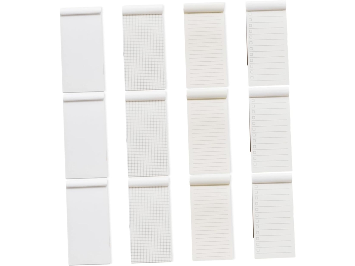 12 cuadernos portátiles desmontables en papel kraft con líneas en blanco, ideales para la oficina y Gokoco