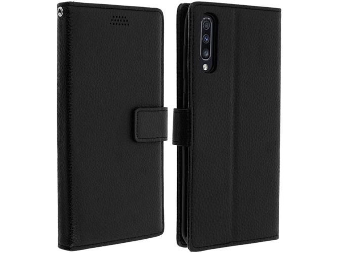 Funda Samsung Galaxy A70 AVIZAR Wallet Negro