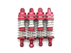 Azul Cielo4pcs Amortiguadores De Aceite Rellenos De Metal Mejorados 1/14 Zd Racing Mt16 Rlaarlo Jiusi Mt14r Pt14r Repuestos