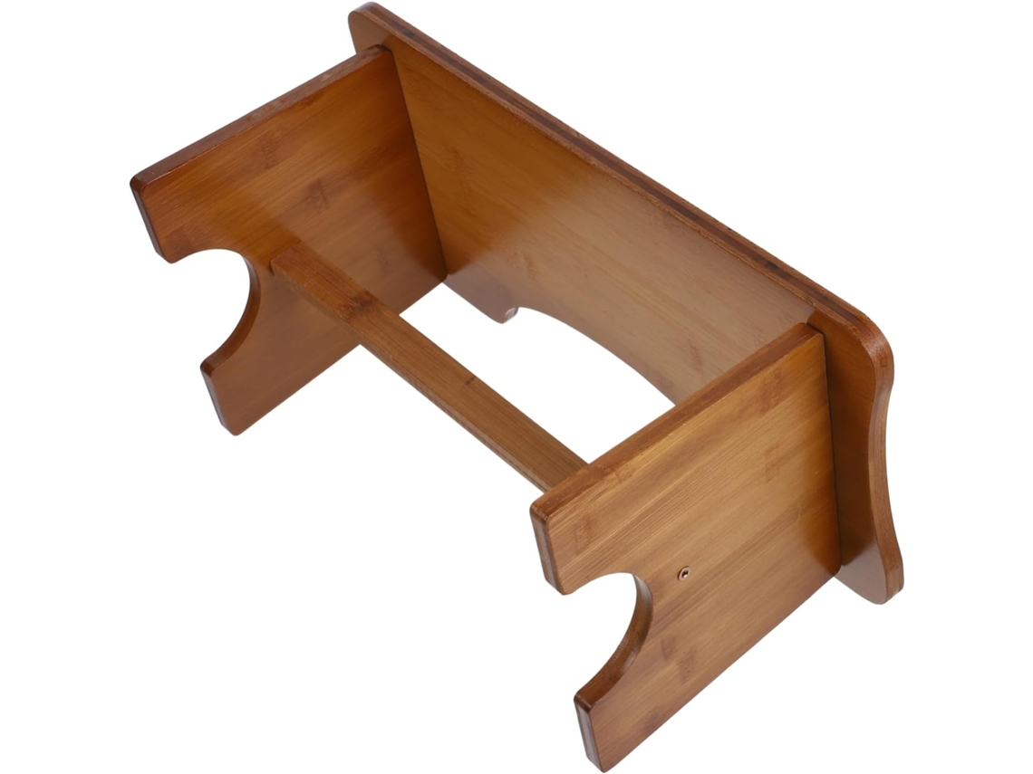 Taburete De Baño De Madera Maciza, Taburete Estable Para Niños Y Niñas, Práctico Taburete Para El Hogar.