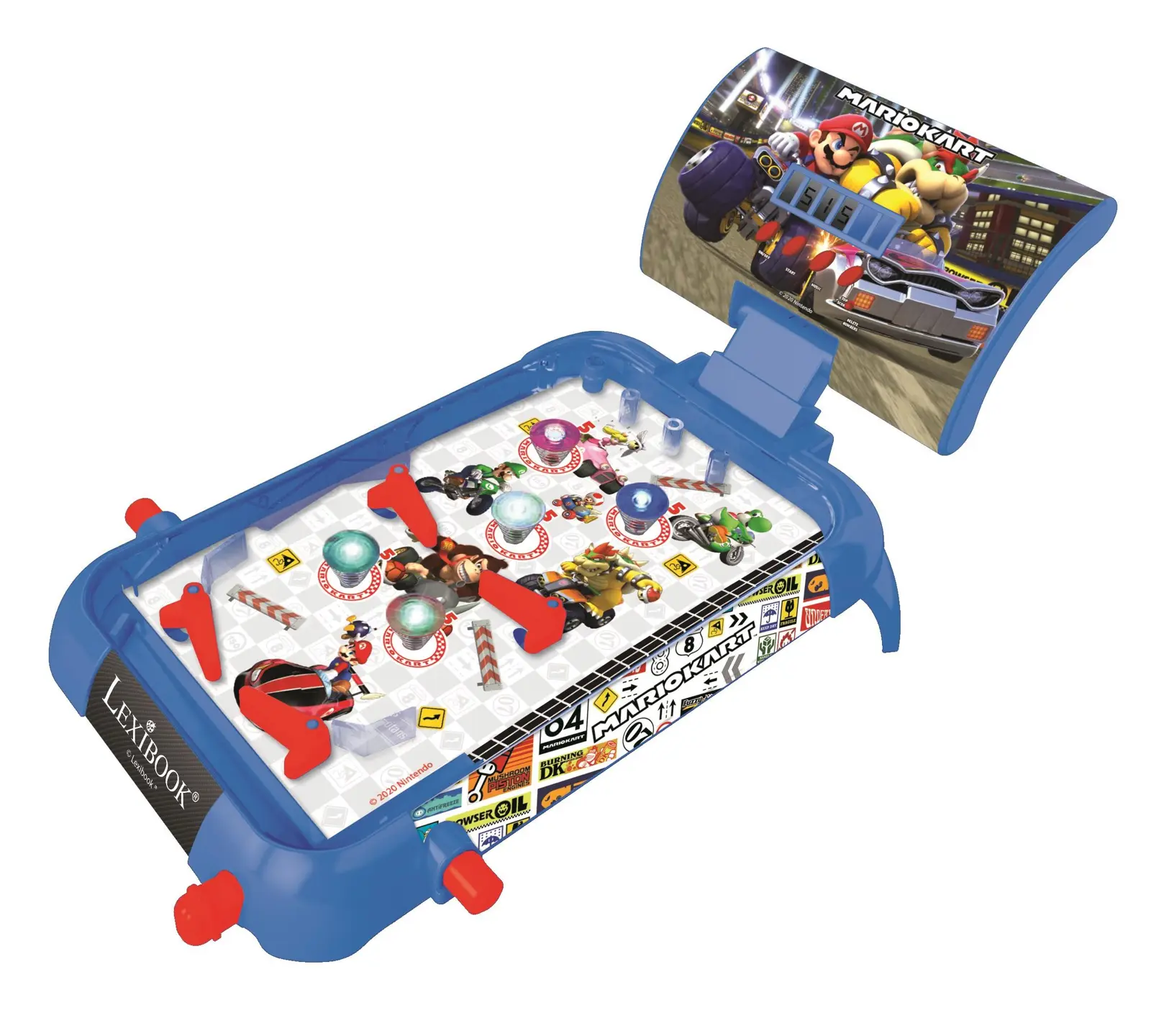 Mario Kart Elektronischer Tischflipper Mit Sound- Und Lichteffekten