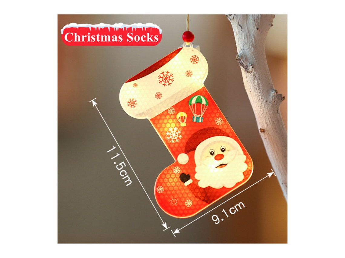 Luces navideñas LED decorativas Luces colgantes 3D novedosas KH2023