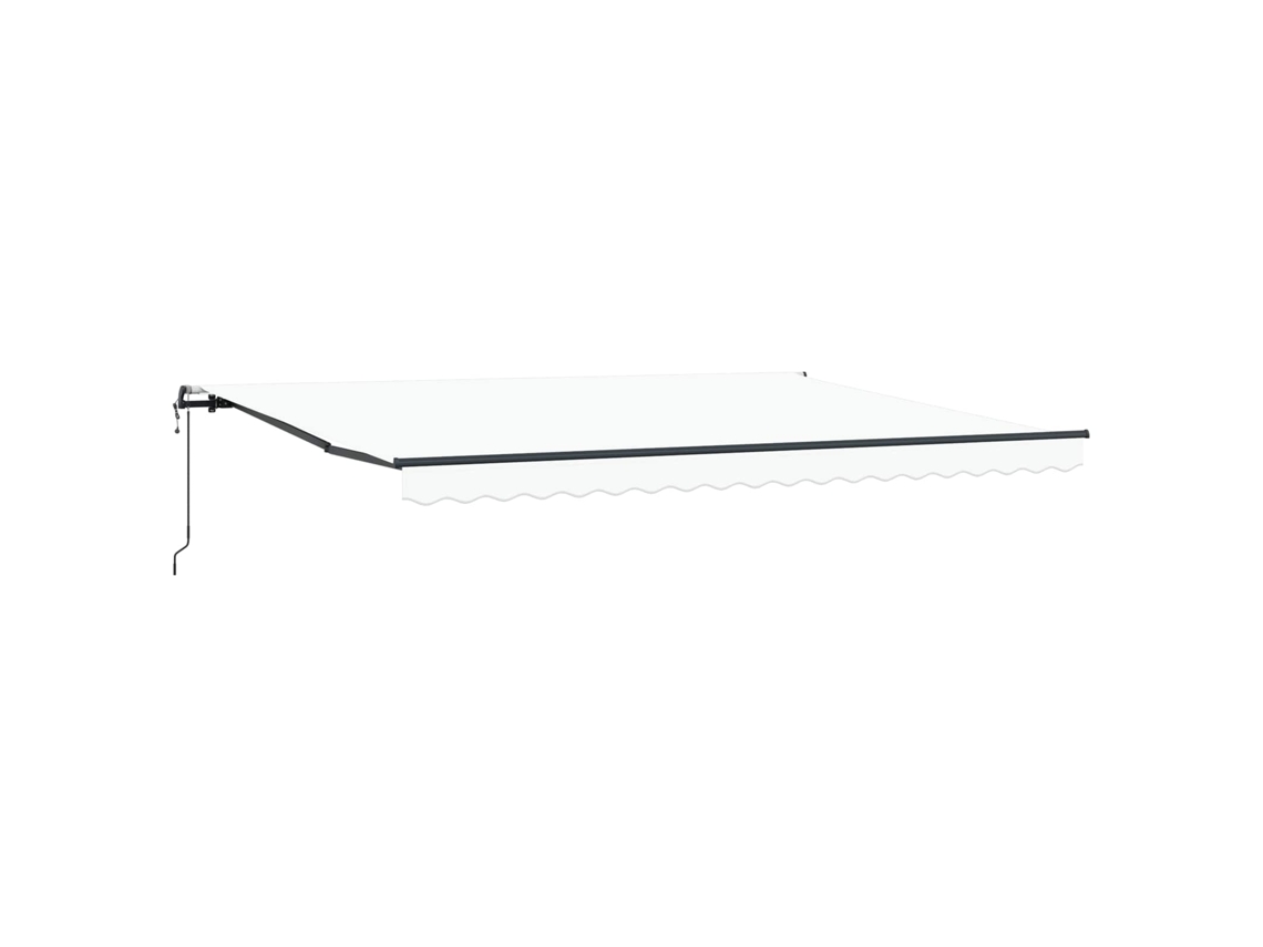 Maison Exclusive - Toldo Retráctil 450 X 300 Cm Tela Y Aluminio