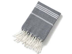 Juego De Toallas De Baño Con Borlas De Terciopelo Turco Natural Absorbente Con Temática Navideña (negro), 3 Piezas