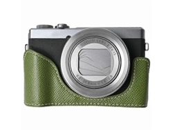 Funda protectora de cuero PU compatible con Canon PowerShot G7 X Mark III / G7 X Mark II