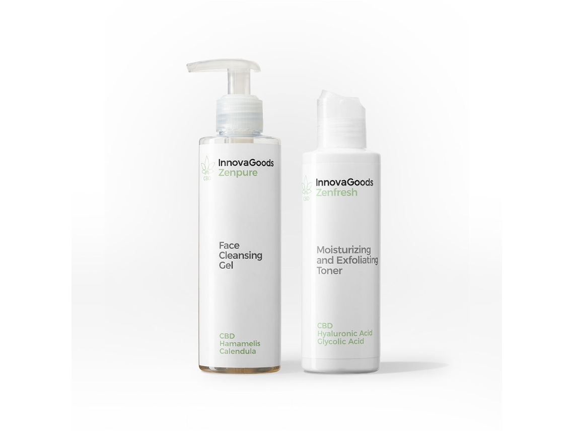 Pack de limpieza facial doble Cdb Innovagoods