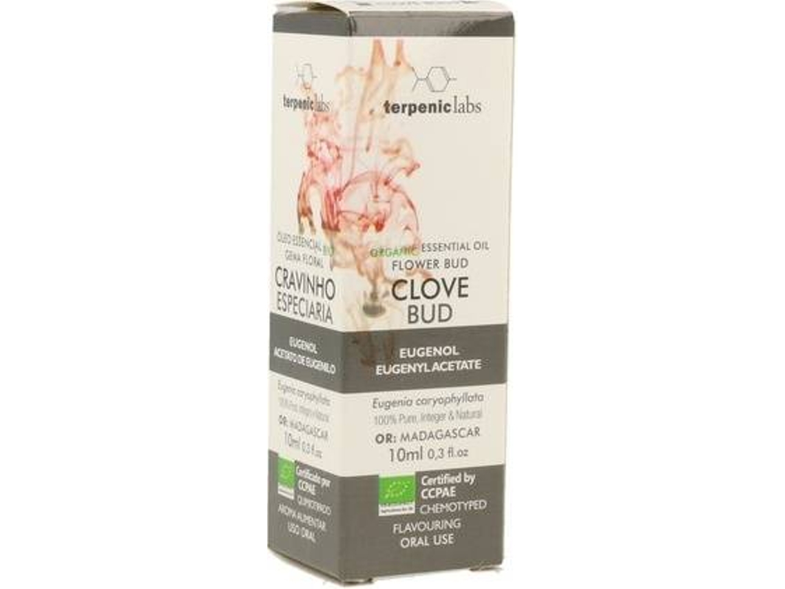 Aceite Essencial TERPENIC Cravo-Da-Índia Bio (10 ml de óleo essencial (Cravo-da-índia))