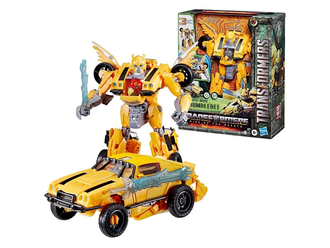 Transformers HASBRO Rise Of The Beasts - Beast-Mode Bumbleebee 25Cm (Edad Mínma Recomendada: 3 años)