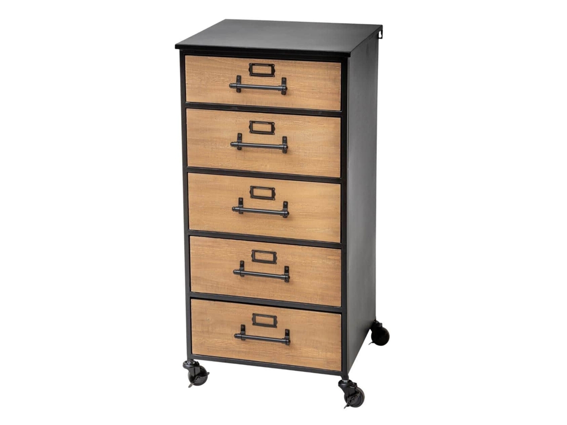 Well Home - Cajonera Para Almacenar Archivos Con Una Decoración Retro