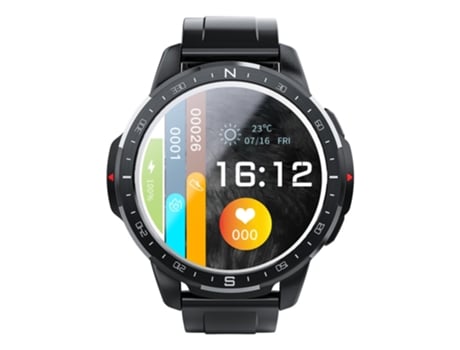 Smartwatch Reloj inteligente LOKMAT APPLLP 7 4G Call, 1.6'' SC9832E + PAR2822 Quad Core, 2GB + 16GB, Android 9.1, GPS, frecuencia cardíaca (negro)
