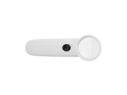 Lupa De Mano Con Luz Led 5x Mg6b-3 En Plástico Abs, Portátil Para Inspección Y Belleza.