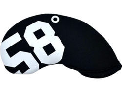 Funda protectora para la cabeza de un palo de golf, modelo Sand Wedge, con impresión sin marcar.