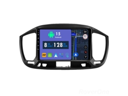 Coche Radio Android Auto Autoradio 8GB RAM 128G ROM CarPlay Navegación GPS Pantalla Táctil RoverOne para Fiat Uno 2014 - 2020