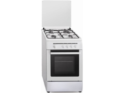 Cocina VITROKITCHEN CB55BN (53 L - Gas Natural y Eléctrico de Vitrocerámica - Blanco) 50x55