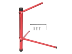 Suporte Para Bicicleta Enlee Rack De Estacionamento Para Mountain Road Bicicletas Reparo Armazenamento Vermelho