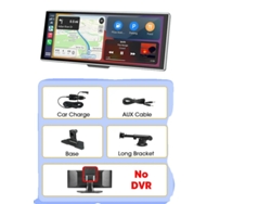 Cámara para el salpicadero, cámara frontal 4K, conectividad inalámbrica, sin grabadora de vídeo digital (DVR).