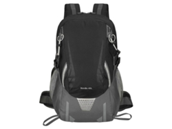 Mochila de senderismo para exteriores, resistente al agua, de gran capacidad, ideal para escalada y deportes, unisex, negra.
