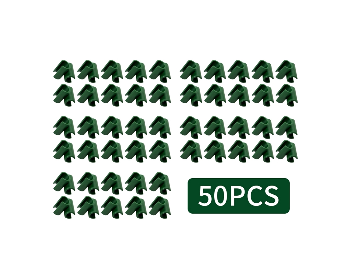 50 Clips Ajustables Para Entrenamiento De Tallos De Plantas, Soportes De Ramas, Jardín.