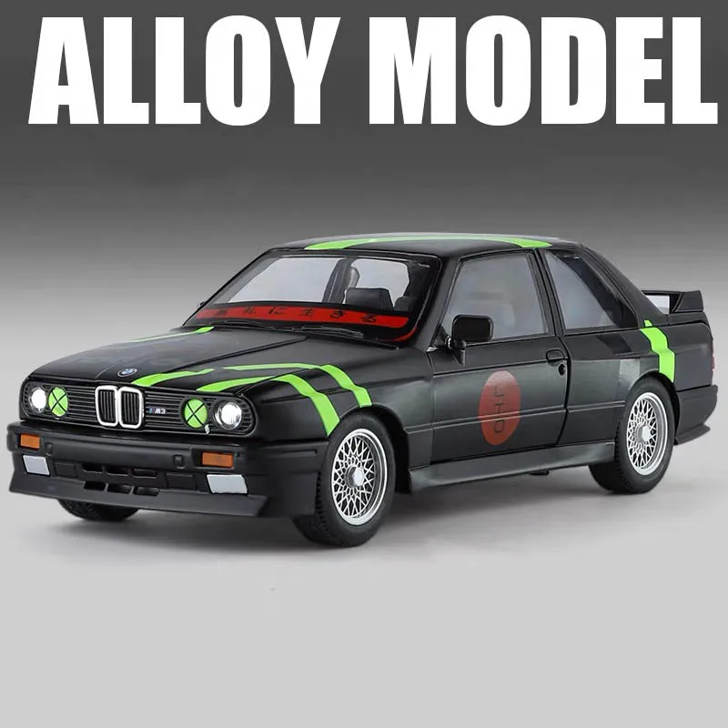 (negro) Modelo De Coche De Juguete De Aleación Supercar A Escala 1:24, Modelo De Coche De Metal Fundido A Presión