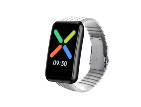 Correa Silicona Líquida para Oppo Watch Free Blanco