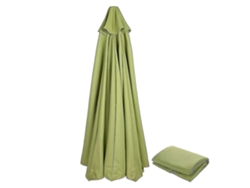 Toldo De Sustitución De Parasol Jardín De Tela 3m 6/8 Brazos Impermeable Uv Oferta 50% 300cm*8k Verde Ágata