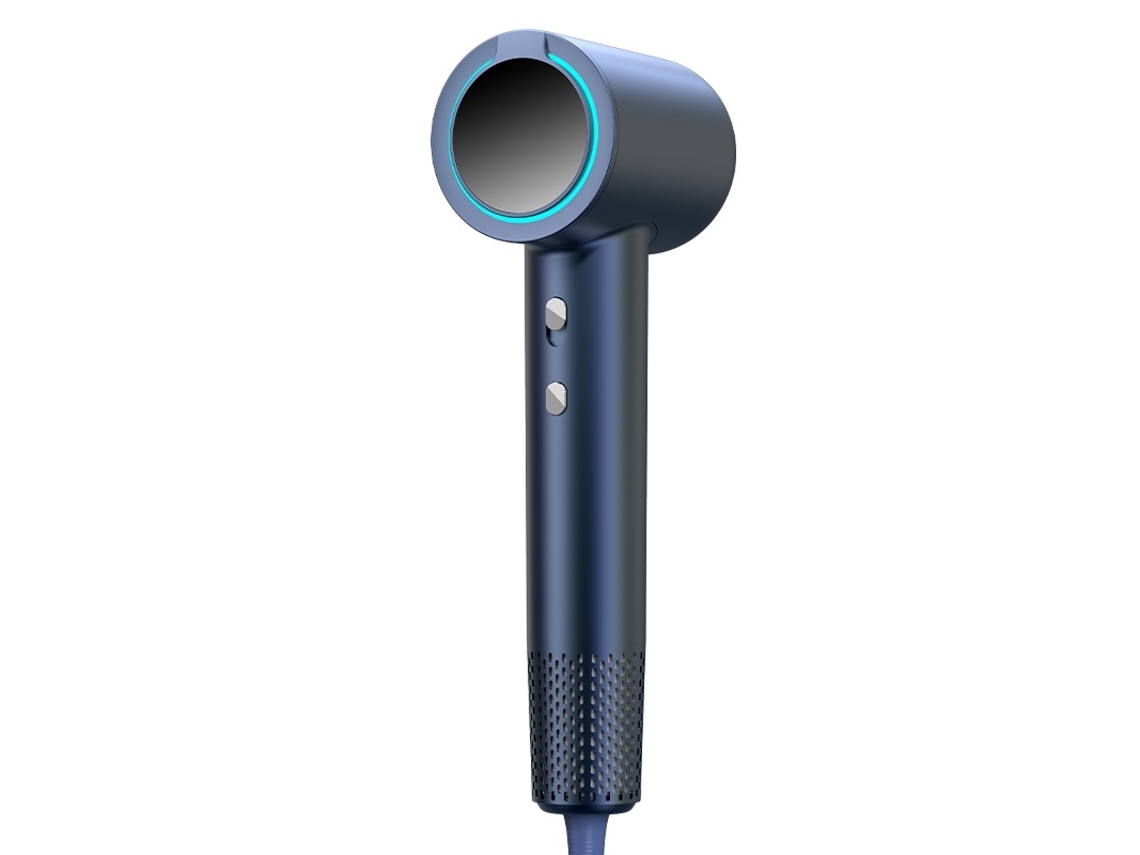 Secador de Pelo Iónico Motor 110.000 Rpm 4 Modos de Secado Secado Rápido Ligero y Bajo Ruido Azul Marino YEMAESRE