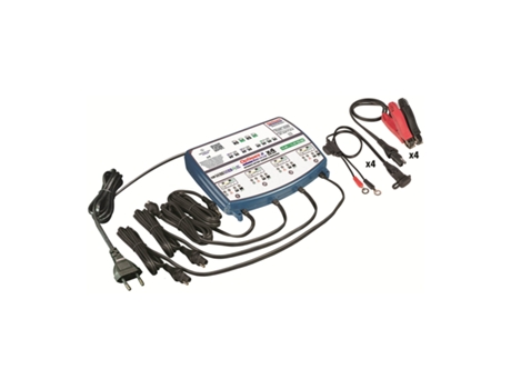 Cargador de batería de moto TECMATE Optimate 2 duo 4-banks
