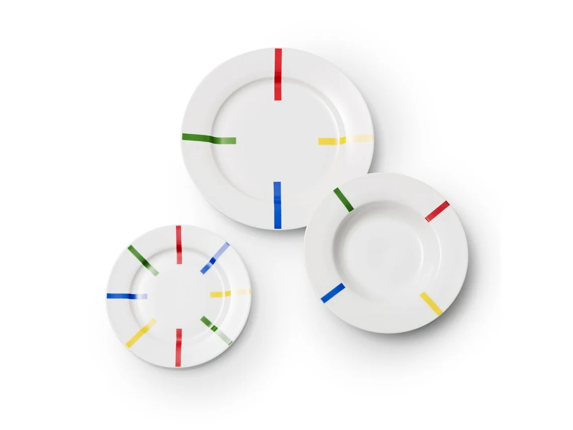 Vajilla BENETTON (Porcelana - Muticolor)