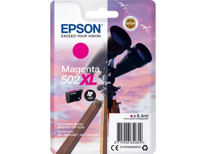 Cartucho de tinta EPSON C13T02W34010